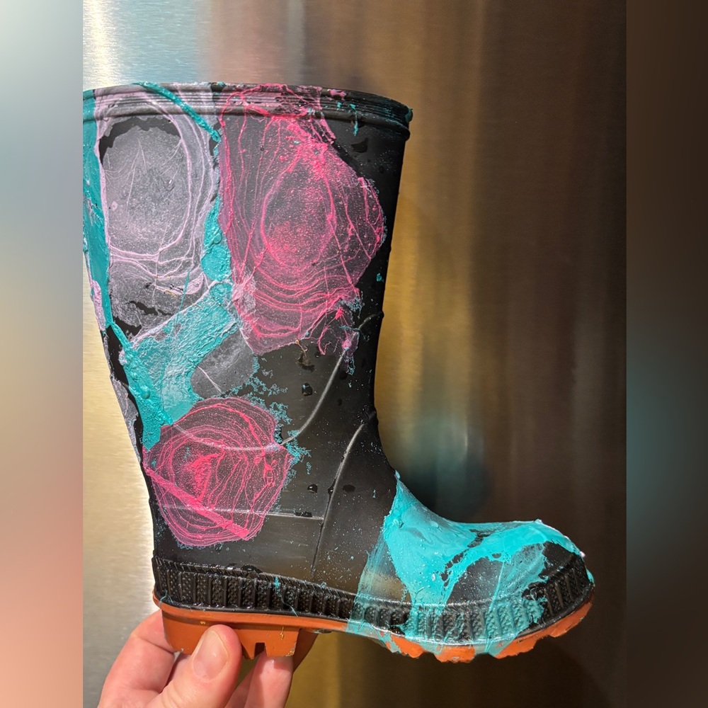 Hydro dip, kids boots